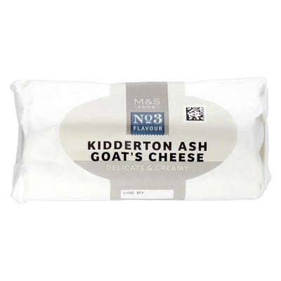 M&S Kidderton Ash Goat's Cheese Soft Cheese 150g