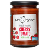 Mr Organic cherry tomato pasta sauce 350g, imported from the UK