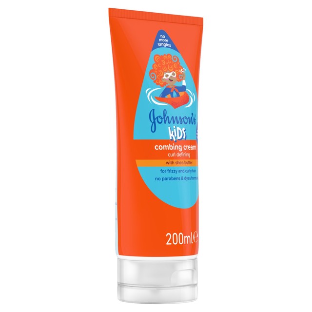 Johnson's Baby curl combing cream 200ml, imported from the UK
