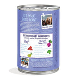 Edgard & Cooper adult grain free wet dog food with beef 400g - British product