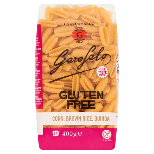 Garofalo gluten free Gnocco Sardo pasta 400g, UK version