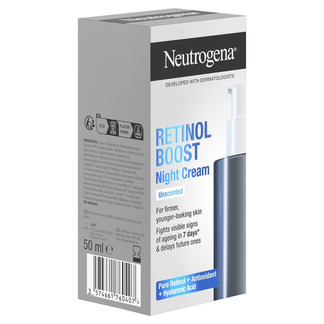 Neutrogena Retinol Boost face serum 30ml, imported from the UK