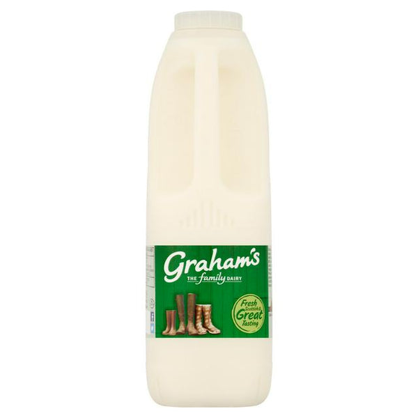 Grahams Dairies Semi Skimmed Milk 1L