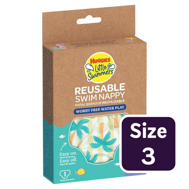 Huggies Little Swimmers Tropical swim nappy size 3-4, UK version