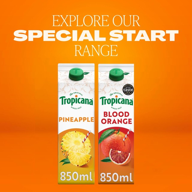 Tropicana pink grapefruit juice 850ml (British brand)