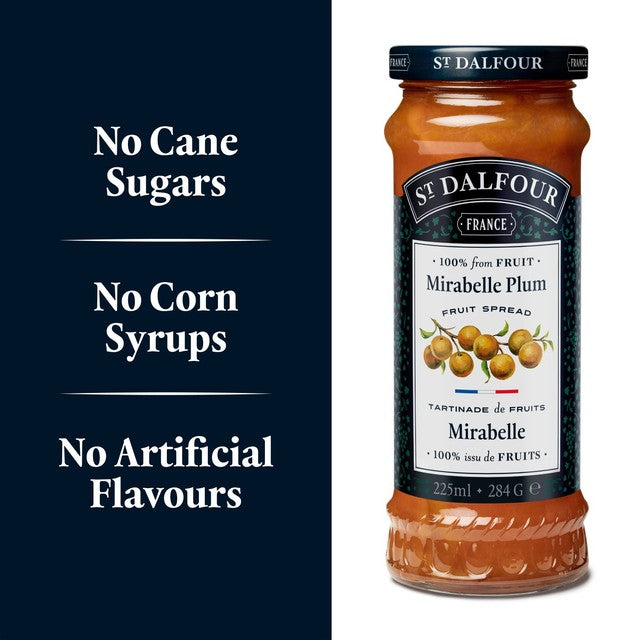 St Dalfour Mirabelle plum fruit spread 284g (British brand)