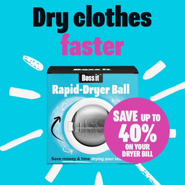 BOSS IT Rapid Dryer Ball - British product