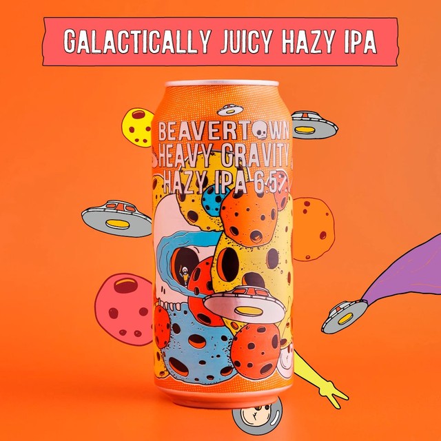 Beavertown Hazy IPA beer 440ml - British product