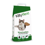 Sanicat wood pellet cat litter 10L (British brand)