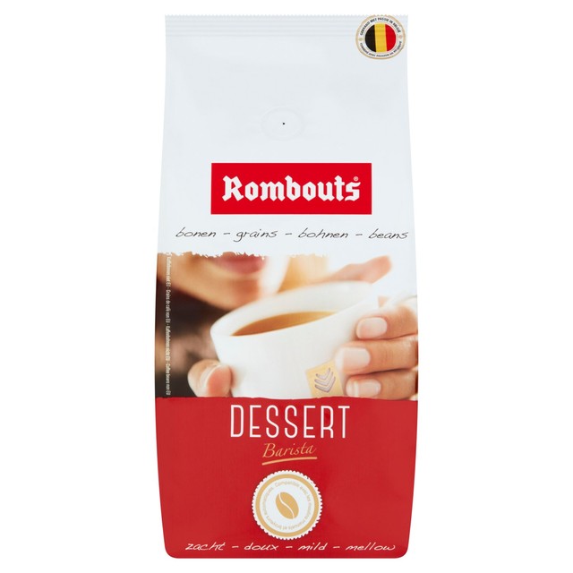 Rombouts Dessert Barista coffee beans 500g, imported from the UK