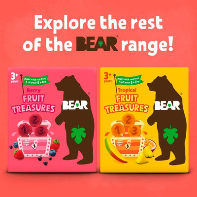 Bear Treasures Beeren-Geschmack Kinder-Fruchtsnack 100g