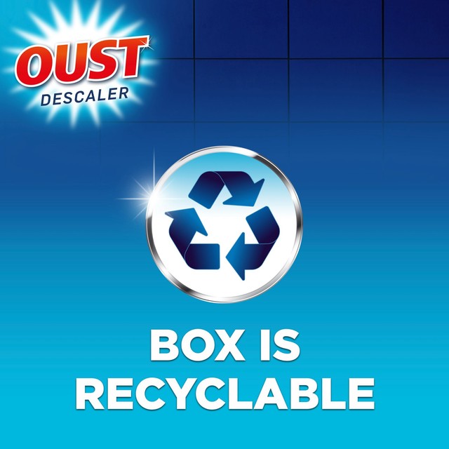 Oust All Purpose Descaler sachets 3x25ml, imported from the UK