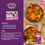 Patak's Balti curry sauce 450g, imported from the UK