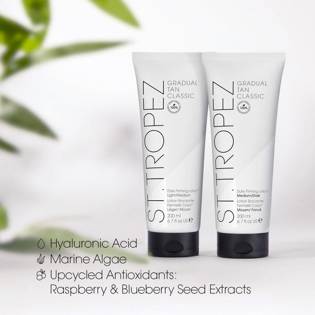 St Tropez Gradual Tan Classic Daily Firming Lotion Medium 200ml (British brand)