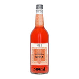 M&S Sicilian Blood Orange Soda 500ml, imported from the UK
