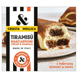 Italian Cream and Sponge Dessert with Mascarpone and Marsala, 2x110g