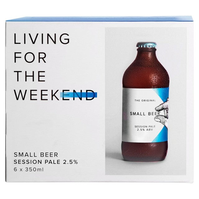 Small Beer Session Pale beer 6 x 350ml (British brand)