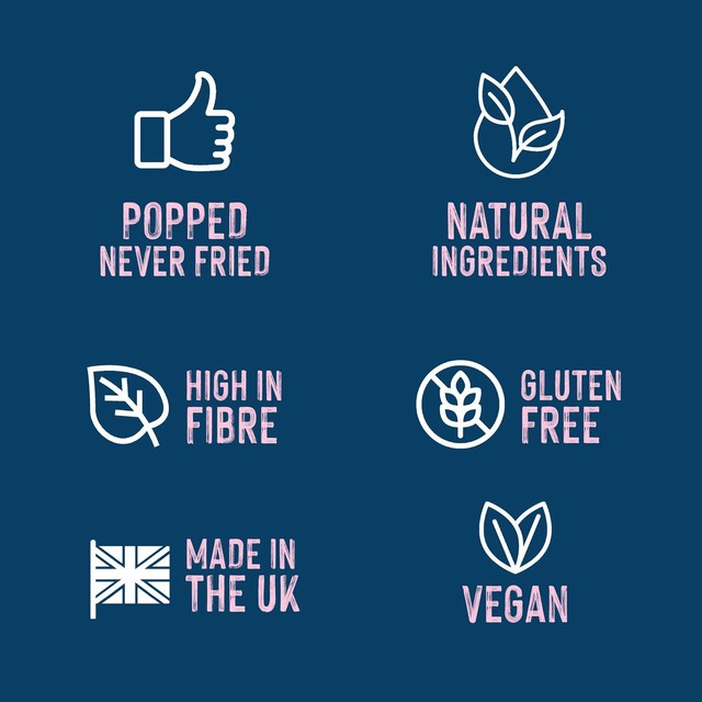 Good & Honest Sweet & Salty popped chips 85g, imported from the UK