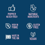 Good & Honest Sweet & Salty popped chips 85g, imported from the UK