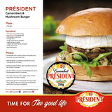 President French Camembert Cheese 250g, imported from the UK