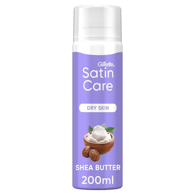 M&S Gillette Satin Care جل حلاقة بزبدة الشيا 200 مل - اشترِ عبر الإنترنت من McGrocer