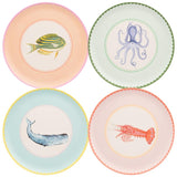 Yvonne Ellen picnic dinner plates 4 per pack (British brand)