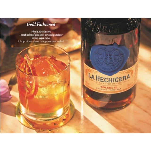 La Hechicera Colombian rum 70cl, UK version