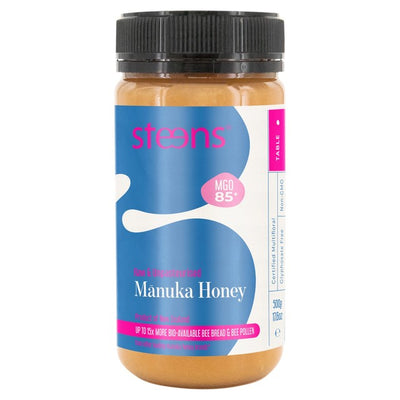 Steens MGO 85 Roher Manuka-Honig 500g