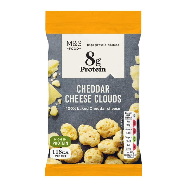 M&S Cheddar Cheese Clouds 20g, imported from the UK