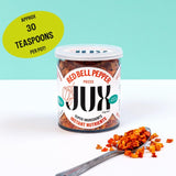 JUX red bell pepper pieces 25g, UK version