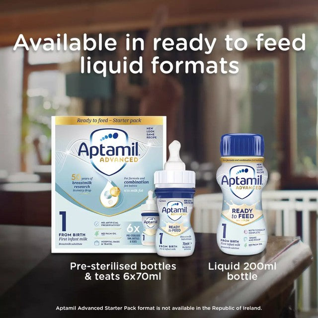 Aptamil Advanced 1 First Baby Milk Formula Powder From Birth 800g