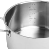 M&S stainless steel stock pot 24cm, imported from the UK
