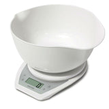 Salter digital kitchen scales with dual pour mixing bowl white (British brand)