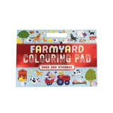 Igloo Books farmyard colouring pad - British product