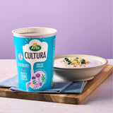 Arla Cultura blueberry gut health yogurt with fibre 450g - British product