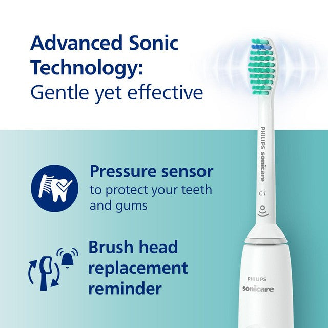 Philips Sonicare Series 3100 white electric toothbrush, imported from the UK
