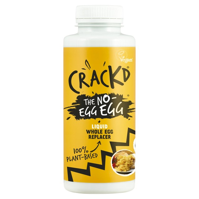 Crackd liquid plant-based egg replacer 346g - British product