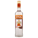 Stoli salted caramel vodka 70cl (British brand)
