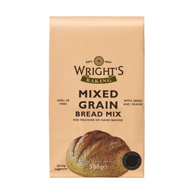 Wright's Mixed Grain Bread Mix 500g (British brand)