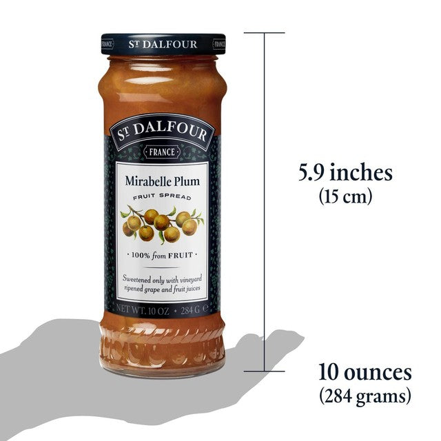 St Dalfour Mirabelle plum fruit spread 284g (British brand)