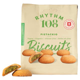 Rhythm 108 vegan pistachio biscuit share bag (British brand)