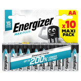 Energizer Max Plus AA battery pack 10 count - British product