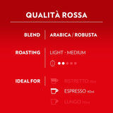 Lavazza Qualita Rossa coffee capsules 36 capsules, UK version