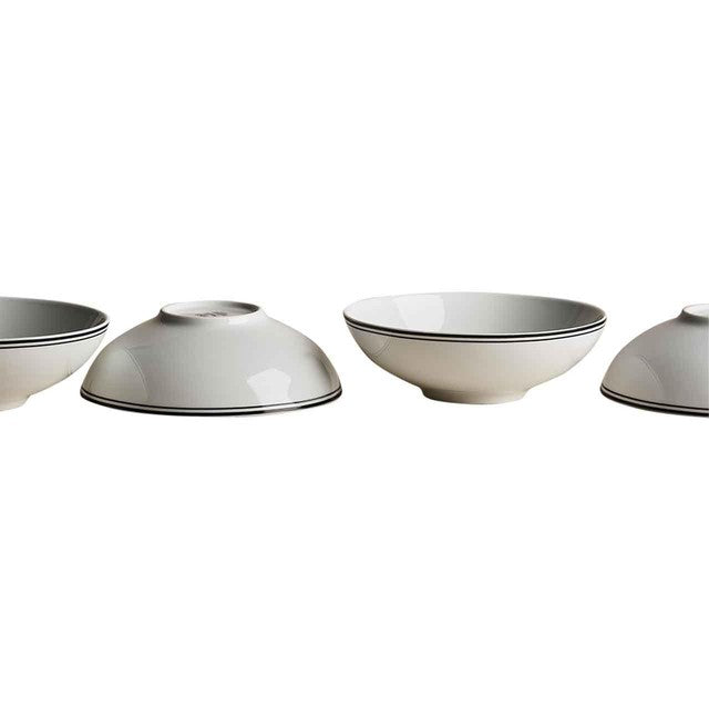 M&S Maxim Rim cereal bowl in Black Mix, imported from the UK
