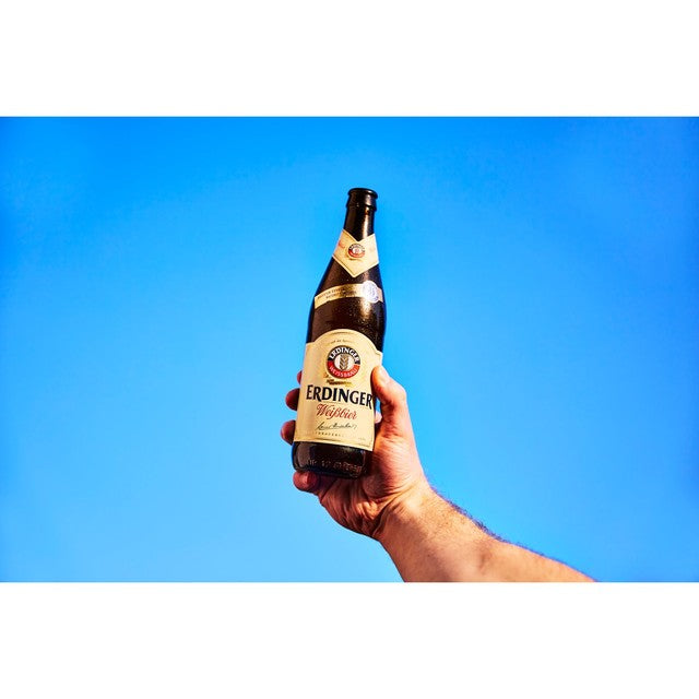 Erdinger Weissbier wheat beer 500ml, imported from the UK