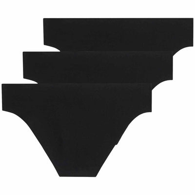 M&S Women's Brazilian Knickers Black Briefs Size 16