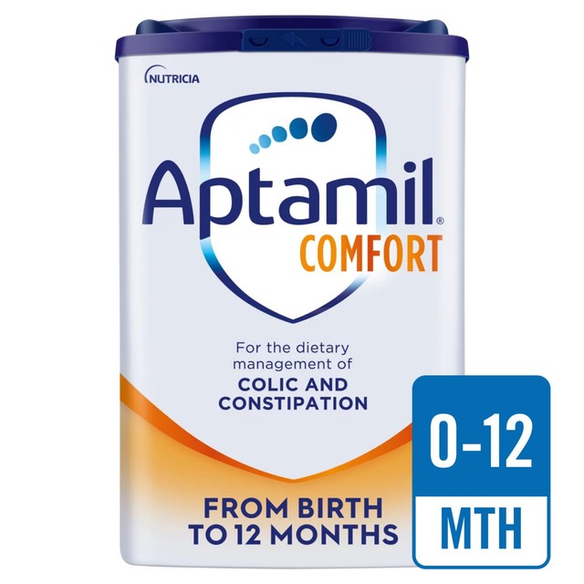 Aptamil Comfort baby milk formula tin - British product