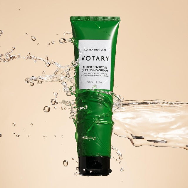 Votary Super Sensitive Cleansing Cream Chia Oat Extract 100ml (British brand)