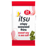Itsu Crispy Seaweed Thins Sweet Soy  Sea Salt 5g