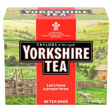 Yorkshire Tea black tea bags 80 teabags (British brand)